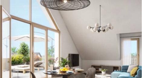 Programme immobilier neuf L'Ecrin - Bouchemaine : appartements neufs du 2 au 5 pièces proche des bords de Maine (49080) - Référence : 15396