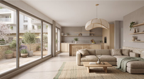 Programme immobilier neuf CASTANEA - Bouffémont : appartements neufs du studio au 3 pièces face à la forêt de Montmorency (95570) - Référence : 15579