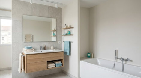 Programme immobilier neuf L'Îlot Camélias - Bougival : Appartements studio–T5 avec jardins privatifs, parking sécurisé et abri vélo en plein cœur de ville (78380) - Référence : 14430