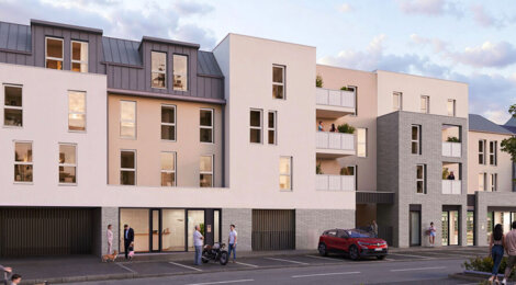 Programme immobilier neuf CARRÉ BEAUVOIR - Bouguenais centre  près du Parc du Champ Toury (44340) - Référence : 18379