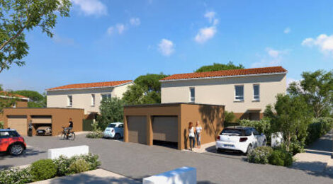 Programme immobilier neuf DOMAINE DES COSTIERES - Bouillargues : Maisons T4 avec jardins, chauffage électrique et climat occitan aux portes de Nîmes (30230) - Référence : 9757