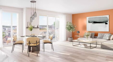 Programme immobilier neuf 7 RIEUX - Boulogne-Billancourt : 37 appartements neufs proches du métro Marcel Sembat (92100) - Référence : 16989