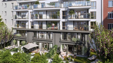 Programme immobilier neuf LES TERRASSES DU MARCHE - Boulogne-Billancourt à 4 minutes du métro ligne 9 (92100) - Référence : 18089