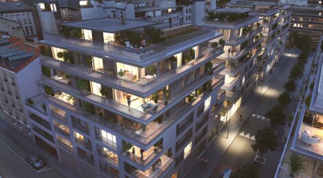 Programme immobilier neuf Boulogne - Passage Chateaudun - Boulogne-Billancourt à proximité du métro 9 et 10 (92100) - Référence : 8372