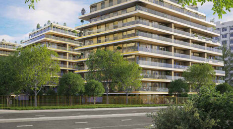 Programme immobilier neuf TERRASSES EN SEINE - Boulogne-Billancourt vues Seine proche métro 15 et 9 (92100) - Référence : 16598