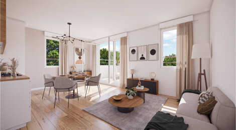 Programme immobilier neuf Coeur Citadelle - Bourg-en-Bresse à proximité de la gare SNCF (01000) - Référence : 14303