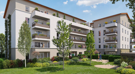 Programme immobilier neuf Coeur Citadelle - Bourg-en-Bresse à proximité de la gare SNCF (01000) - Référence : 14303