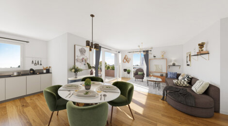 Programme immobilier neuf Les Balcons d'Annie - Bourg-en-Bresse proche de la gare (01000) - Référence : 14302