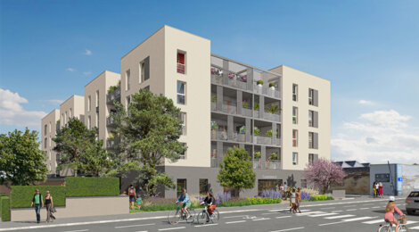 Programme immobilier neuf Les Balcons d'Annie - Bourg-en-Bresse proche de la gare (01000) - Référence : 14302