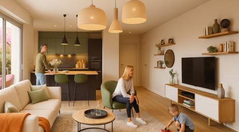 Programme immobilier neuf FIRST BOURG EN BREST - Bourg-en-Bresse proche université Jean Moulin Lyon III (01000) - Référence : 14308