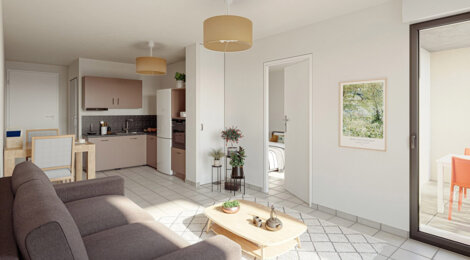 Programme immobilier neuf Le Clos d'Auron - Bourges  proche commodités (18000) - Référence : 14607