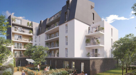 Programme immobilier neuf Le Clos d'Auron - Bourges  proche commodités (18000) - Référence : 14607