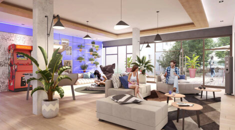 Programme immobilier neuf LA FABRIK - Bourges résidence étudiante quartier Latiholle face au campus (18000) - Référence : 10734