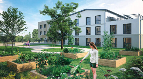 Programme immobilier neuf LA FABRIK - Bourges résidence étudiante quartier Latiholle face au campus (18000) - Référence : 10734