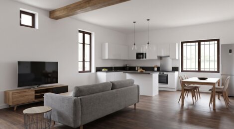 Programme immobilier neuf RUE DE L'HÔTEL DE VILLE - Bourgoin-Jallieu réhabilitation proche centre-ville (38300) - Référence : 17813