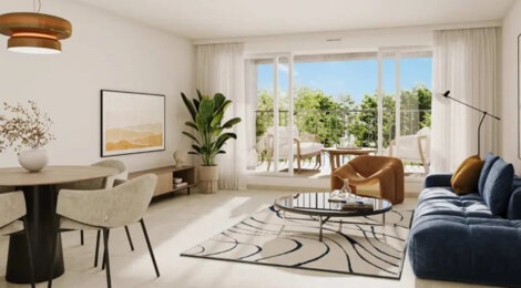 Programme immobilier neuf Alma - Bourgoin-Jallieu secteur Maubec proche gare (38300) - Référence : 15411