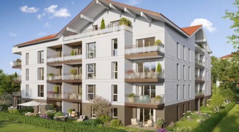 Programme immobilier neuf Alma - Bourgoin-Jallieu secteur Maubec proche gare (38300) - Référence : 15411