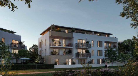 Programme immobilier neuf le domaine de la ferme - Boussy-Saint-Antoine : Appartements studio–T4 avec terrasses, parking souterrain et RT2012 proche de la forêt de Sénart (91800) - Référence : 6168