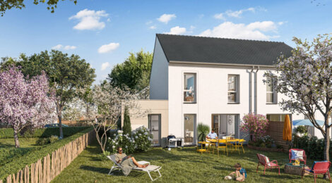 Programme immobilier neuf Les Jardins du Rocher - Bréal-sous-Montfort maisons et villas-jardins à 13 min du centre (35310) - Référence : 15261