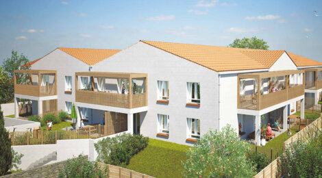 Programme immobilier neuf MAJORELLE - Brem sur Mer - Brem-sur-Mer centre-ville accessible à pied en 4 minutes (85470) - Référence : 13465