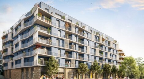 Programme immobilier neuf Sereine - Brest : 114 appartements seniors neufs du studio au 3 pièces en quartier Cerdan (29200) - Référence : 14752