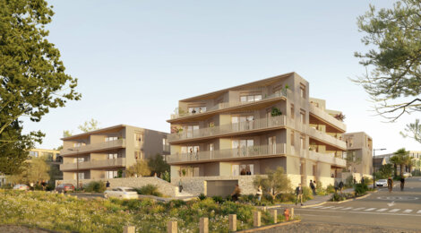 Programme immobilier neuf Les Allées de la plage - Brest : appartements neufs du studio au 4 pièces à 5 min de la plage (29200) - Référence : 14755