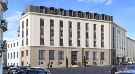 Programme immobilier neuf RESIDENCE VOLTAIRE - Brest : appartements neufs T2–T6 en réhabilitation près de l’hyper centre-ville (29200) - Référence : 17066
