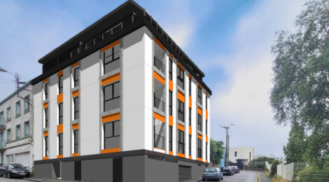 Programme immobilier neuf RESIDENCE OSIRIS - Brest cœur de ville à deux pas de la gare (29200) - Référence : 11147