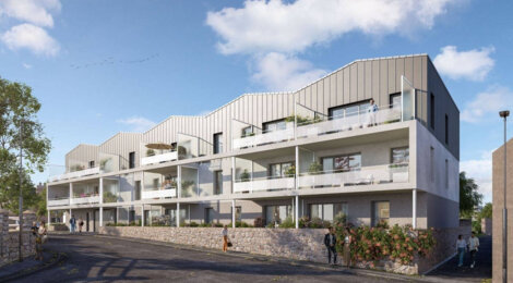 Programme immobilier neuf HERMIONE - Brest proche la gare et le quartier Saint-Marc (29200) - Référence : 14759