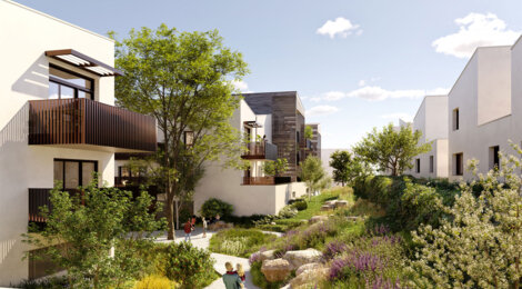 Programme immobilier neuf DOMAINE DE LA SOURCE - Brest quartier Fontaine Margot proche des commerces et des services (29200) - Référence : 14761