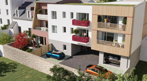 Programme immobilier neuf CLOS DU GUY - Brest quartier  Kerbonne panorama sur la rade (29200) - Référence : 13091