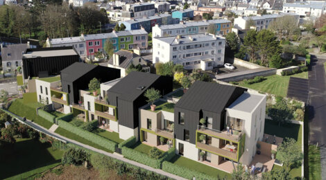 Programme immobilier neuf AVEL - Brest quartier résidentiel à 3 km du centre-ville (29200) - Référence : 14766