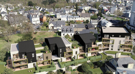 Programme immobilier neuf AVEL - Brest quartier résidentiel à 3 km du centre-ville (29200) - Référence : 14766