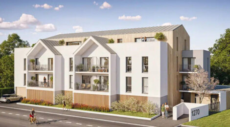 Programme immobilier neuf REFLETS DE LA RADE - Brest quartier Sainte-Anne du Portzic à proximité des commodités (29200) - Référence : 12701