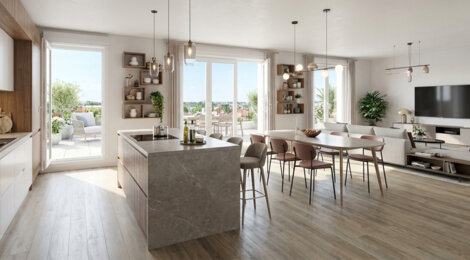Programme immobilier neuf BELLIS - Brétigny-sur-Orge : maisons et appartements neufs du studio au 5 pièces en quartier Clause-Bois Badeau (91220) - Référence : 18592