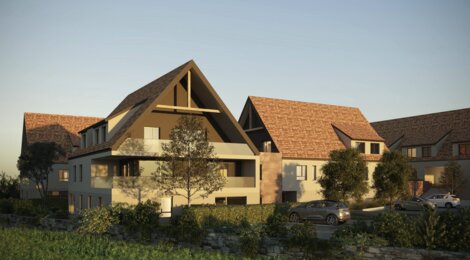 Programme immobilier neuf Villa campestra - Breuschwickersheim : appartements neufs du studio au T5 à 20 min de Strasbourg (67112) - Référence : 9419