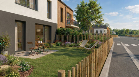 Programme immobilier neuf LE CLOS DE LANNECHUEN - Briec appartements neufs de 2 et 3 pièces aux portes de Quimper (29510) - Référence : 18573
