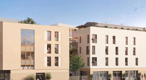 Programme immobilier neuf Le Calice - Brignais résidence proche gare TER et centre-ville (69530) - Référence : 17483