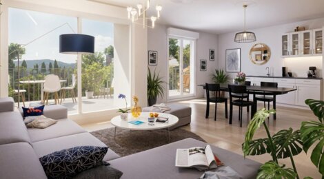Programme immobilier neuf BLANC PRESTIGE - Brignoles à quelques pas du cœur de ville (83170) - Référence : 12360