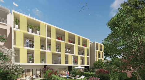 Programme immobilier neuf L'ELEGANCE - Brignoles proche du Cour de la Liberté (83170) - Référence : 12359