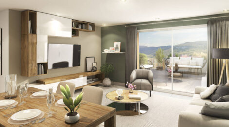 Programme immobilier neuf RESIDENCE ONAEE - Brison-Saint-Innocent à proximité du lac du Bourget (73100) - Référence : 12073