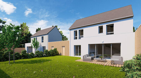 Programme immobilier neuf QUINTESSENCE - Brissac-Quincé : Maisons T4–T5 avec jardins privatifs, parking sécurisé et proximité centre ville d'Angers (49320) - Référence : 12542