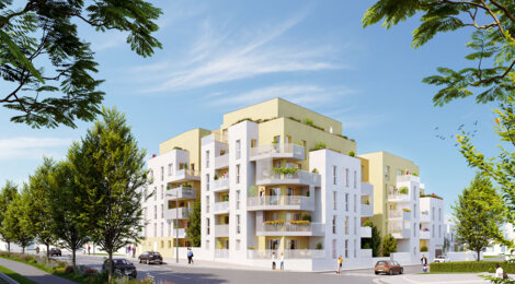 Programme immobilier neuf Le Roosevelt - Bron à deux pas  du tram T2 Essarts-Iris (69500) - Référence : 9492