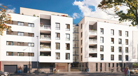 Programme immobilier neuf PRISME - Bron à proximité des écoles commerces et transports (69500) - Référence : 15144