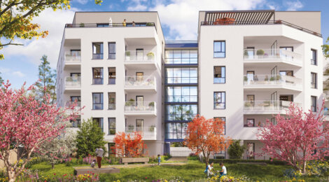Programme immobilier neuf PRISME - Bron à proximité des écoles commerces et transports (69500) - Référence : 15144