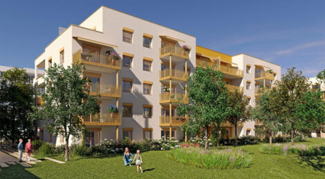 Programme immobilier neuf KAOLIN - Bron proche du parc Rosa Parks (69500) - Référence : 17207