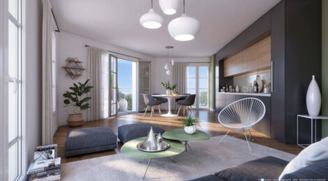 Programme immobilier neuf LA COLLINE - Bron - Bron quartier Clairière proche de la Part-Dieu (69500) - Référence : 16067