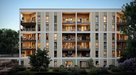 Programme immobilier neuf LA COLLINE - Bron - Bron quartier Clairière proche de la Part-Dieu (69500) - Référence : 16067