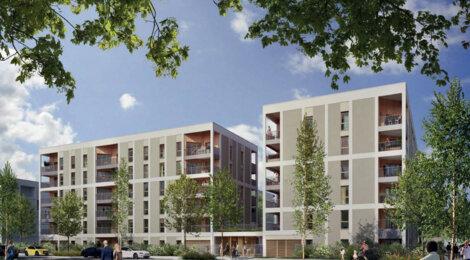 Programme immobilier neuf LA COLLINE - Bron - Bron quartier Clairière proche de la Part-Dieu (69500) - Référence : 16067