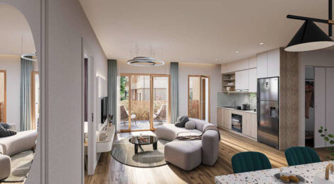 Programme immobilier neuf URBANATURA - Bron quartier de la Clairière à deux pas du tramway T2 (69500) - Référence : 11867